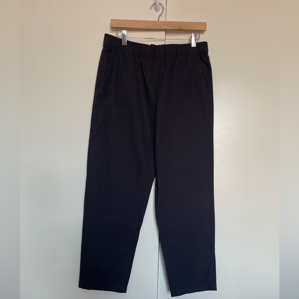 Uniqlo Cotton Relaxed Ankle Pants, Size: M, Color: Dark Grey, NWT - Picture 8 of 10
